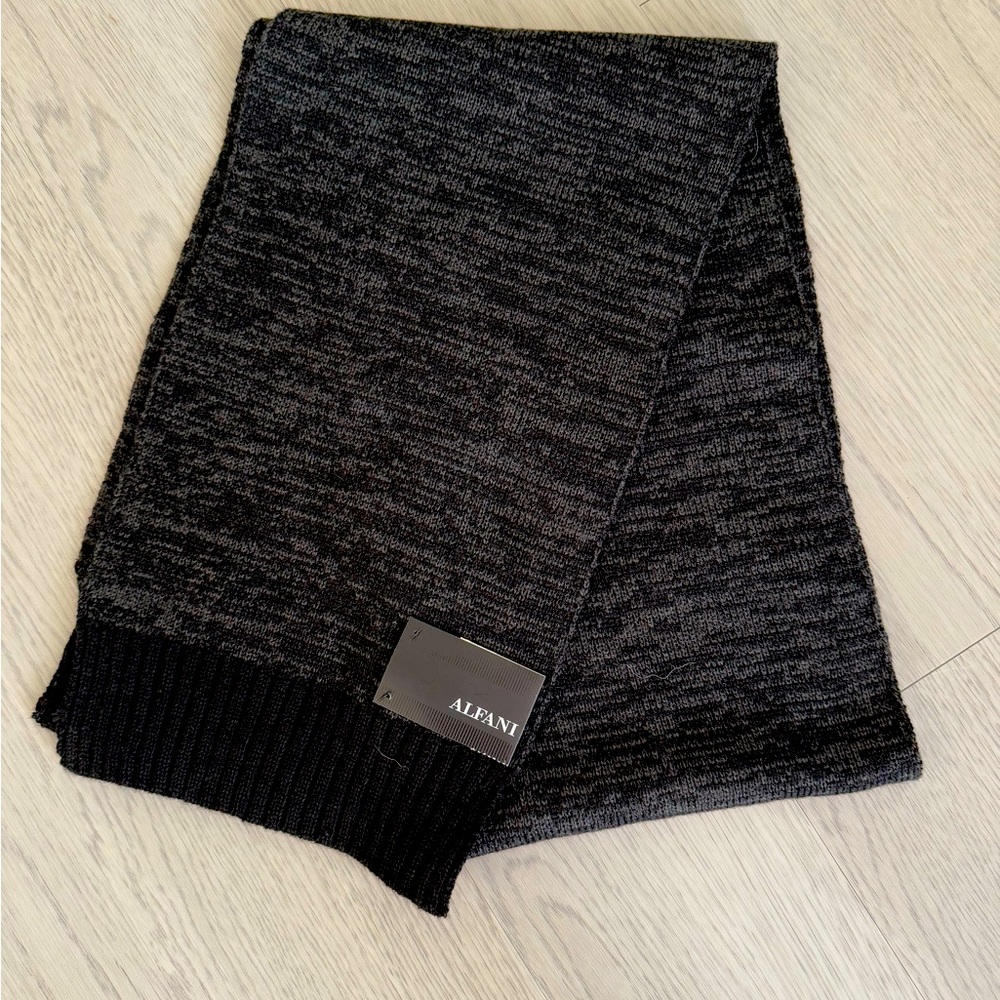NWT Alfani Scarf - Charcoal